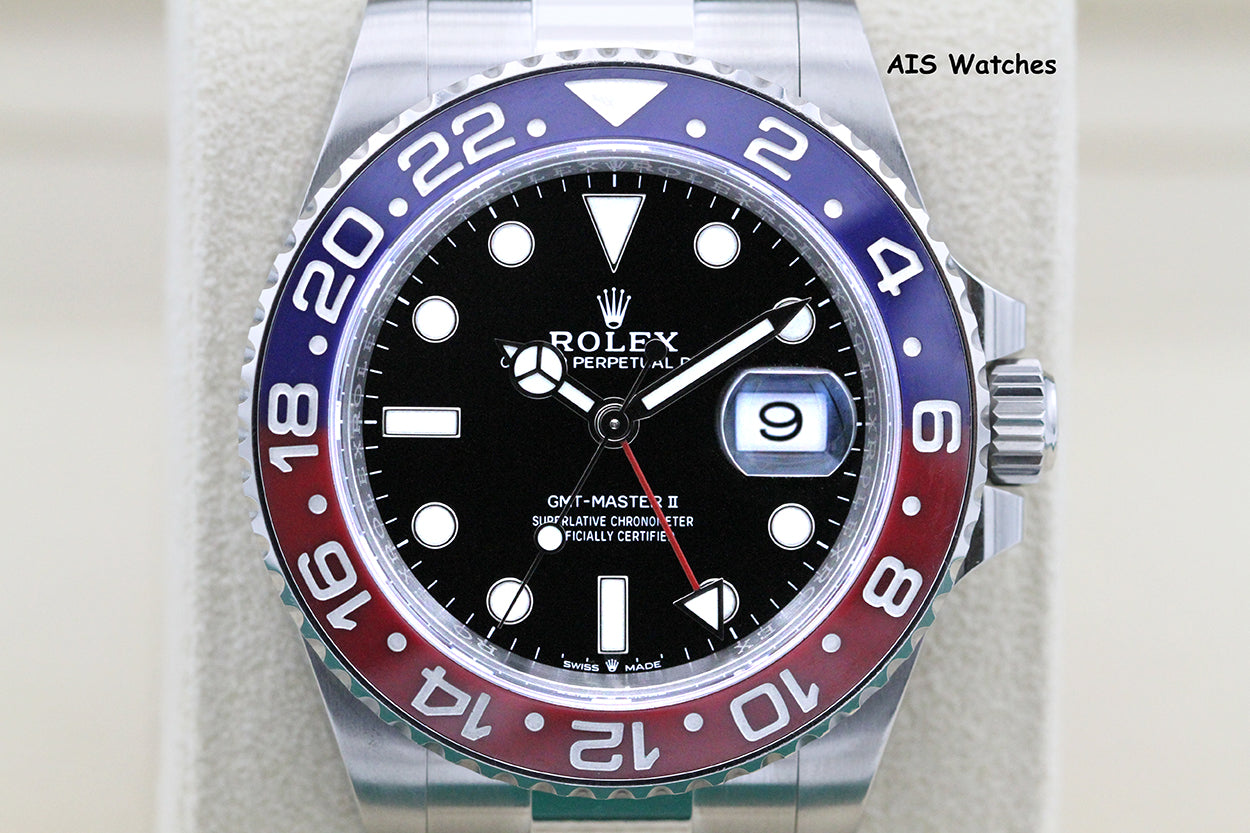 Rolex GMT Master II 126710BLRO Red Blue Pepsi Oyster 2023 Box & Papers