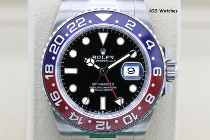Rolex GMT Master II 126710BLRO Red Blue Pepsi Oyster 2023 Box & Papers