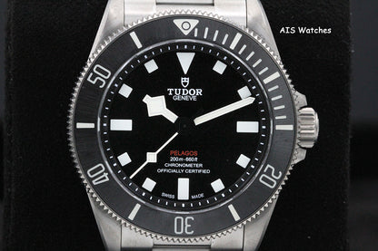Tudor Pelagos 39MM 25407N Black Dial Titanium Box & Papers