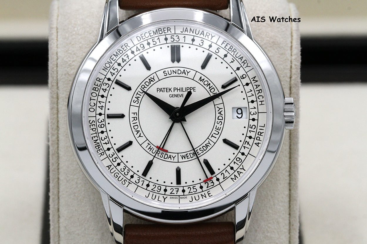 Patek Philippe Calatrava Weekly Calendar 5212A Stainless Steel Box & Paper