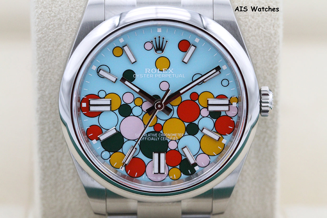 Rolex 124300 Oyster Perpetual 41 MM Celebration Dial 2024 Box & Papers