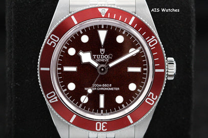 Tudor M7939A1A0RU Black Bay 58 Burgundy Dial SS Jubilee Bracelet B&P