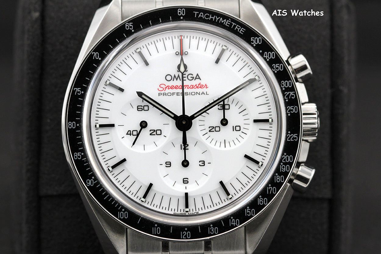 Omega SpeedMaster 3861 MoonWatch 310.30.42.50.04.001 White Dial Sapphire 2024 BP