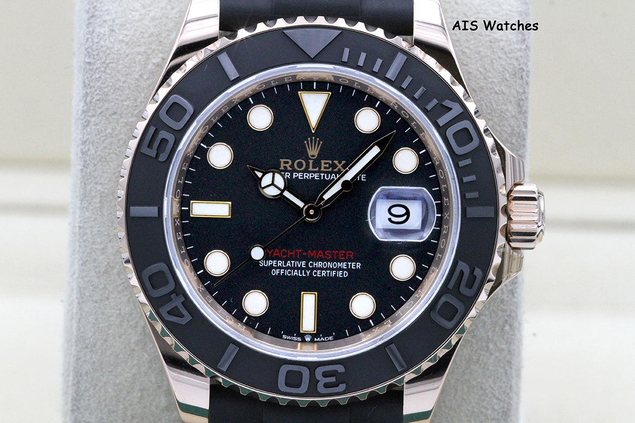 Rolex Yachtmaster 126655 Everose Gold 40MM OysterFlex Strap 2020 Box & Paper