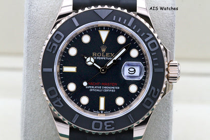 Rolex Yachtmaster 126655 Everose Gold 40MM OysterFlex Strap 2020 Box & Paper