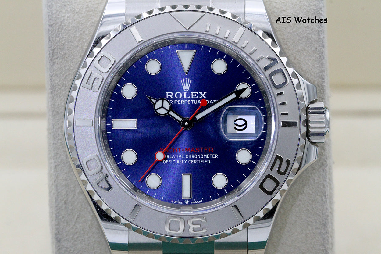Rolex Yacht-Master 126622 Blue Dial Platinum Bezel 2020 Box & Papers