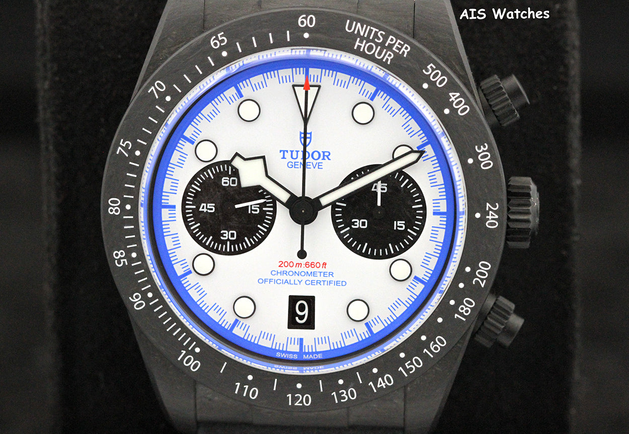 Tudor 79377KN Black Bay Chronograph 42MM Titanium / Carbon 25 with Box