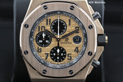 Audemars Piguet 26470OR Royal Oak Offshore Chronograph Rose Gold 42MM Box & Papers