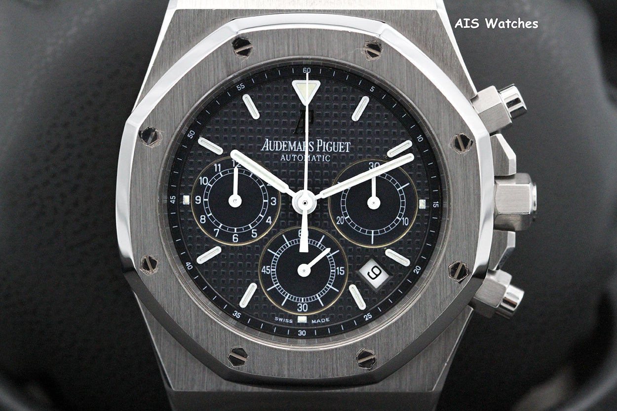 Audemars Piguet 25860ST.00.1110ST.01 Royal Oak Chronograph Blue Dial AP Archived Papers