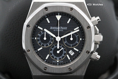 Audemars Piguet 25860ST.00.1110ST.01 Royal Oak Chronograph Blue Dial AP Archived Papers