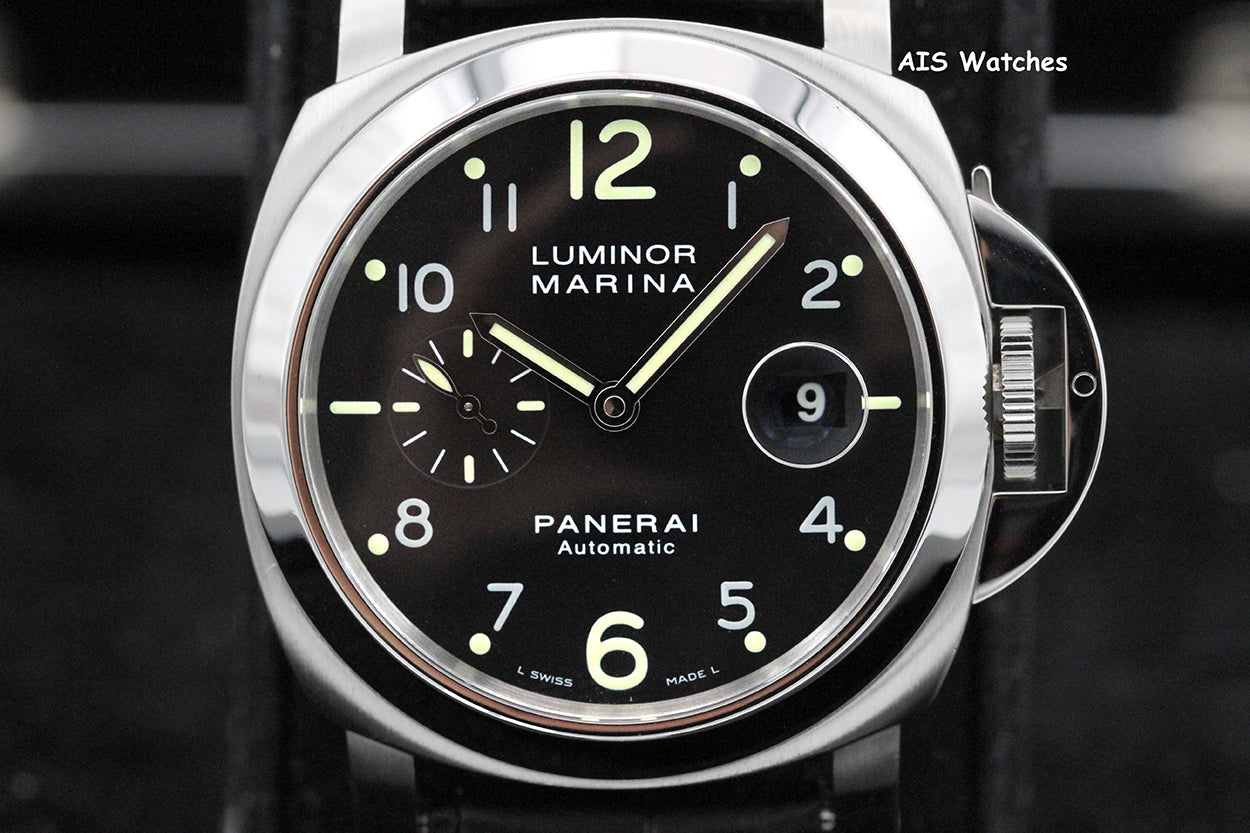 Panerai PAM 164 Luminor Marina Automatic Acciaio 44MM B&P