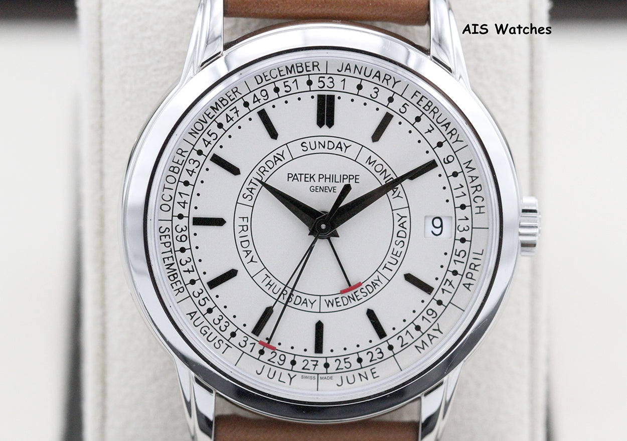 Patek Philippe Calatrava Weekly Calendar 5212A Stainless Steel Box & Paper