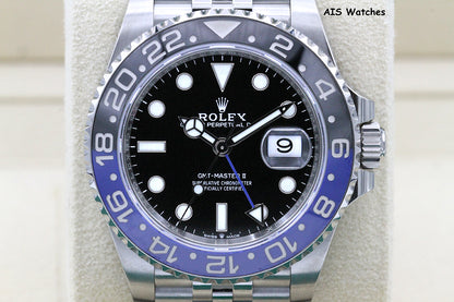 Rolex GMT Master II 126710BLNR Jubilee Batgirl / Batman 2019 Box & Papers