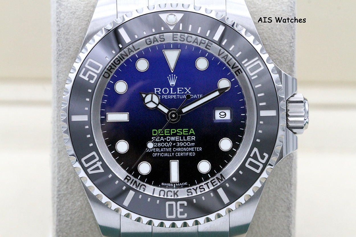 Rolex 116660 Deep Sea SeaDweller James Cameron DBlue 2017 Box & Paper