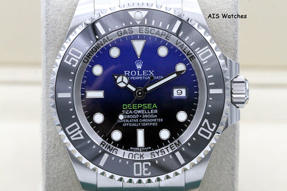 Rolex 116660 Deep Sea SeaDweller James Cameron DBlue 2017 Box & Paper