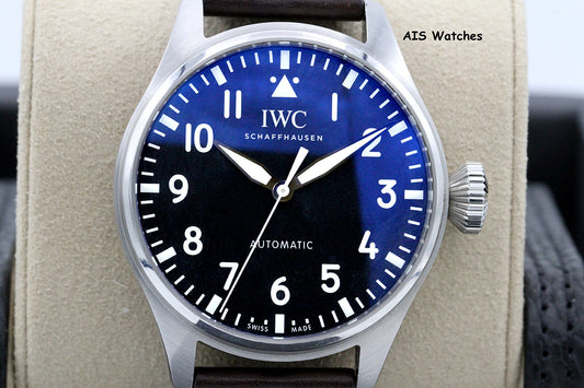 IWC Schaffhausen IW329301 Big Pilot 43MM Black Dial 2021 B&P