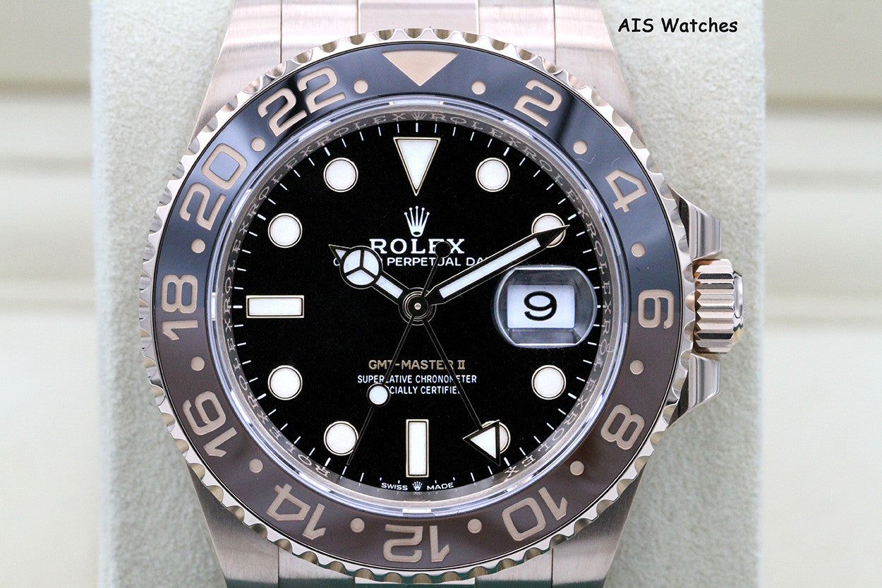coco_shelly✕2 Rolex 126715 CHNR GMT Master II 18K Rose Gold RootBeer