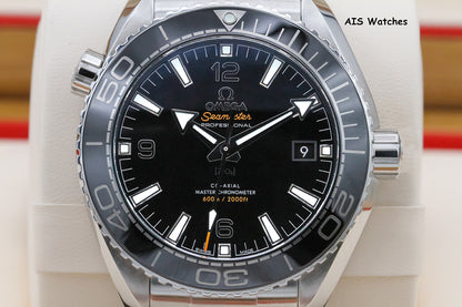 Omega Seamaster Planet Ocean 600M 215.30.44.21.01.001 43MM Black Dial B&P