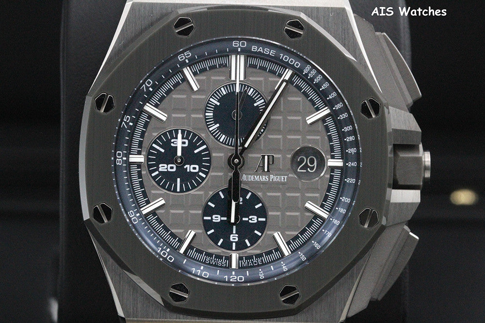 Audemars Piguet Royal Oak 26400IO.OO.A004CA.02 Offshore Chrono 44MM Box&Papers