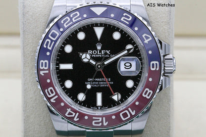 Rolex GMT Master II 126710BLRO Red Blue Pepsi Oyster Box & Paper