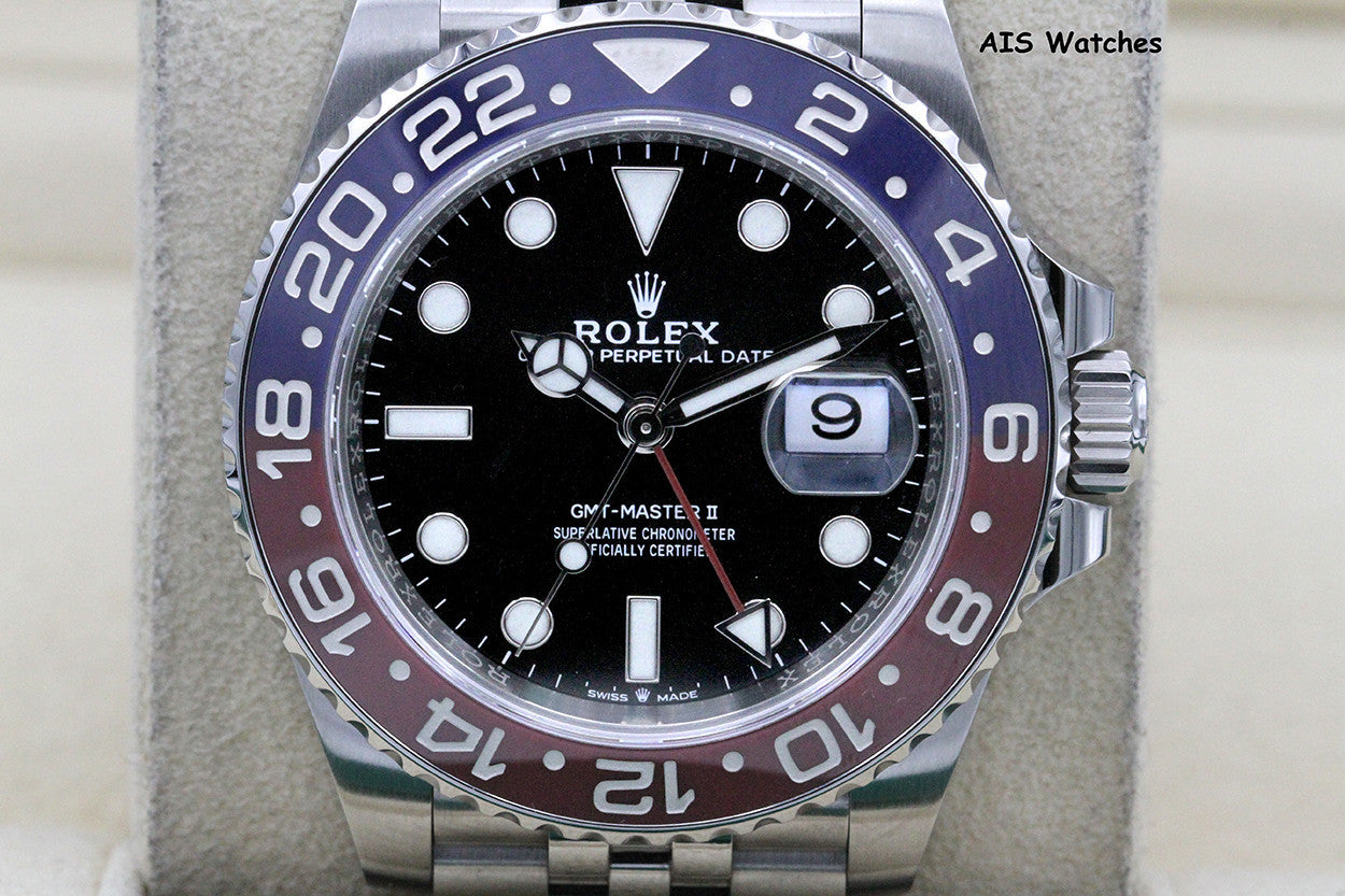 Rolex GMT Master II 126710BLRO Red Blue Pepsi Jubilee 2021 Box & Papers