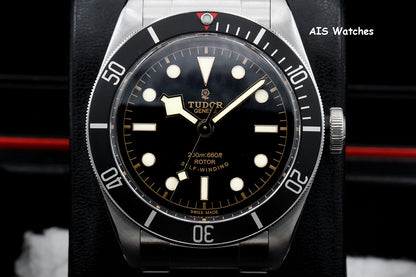 Tudor 79220N Heritage Black Bay Black Stainless Steel / NATO / Leather Box & Paper