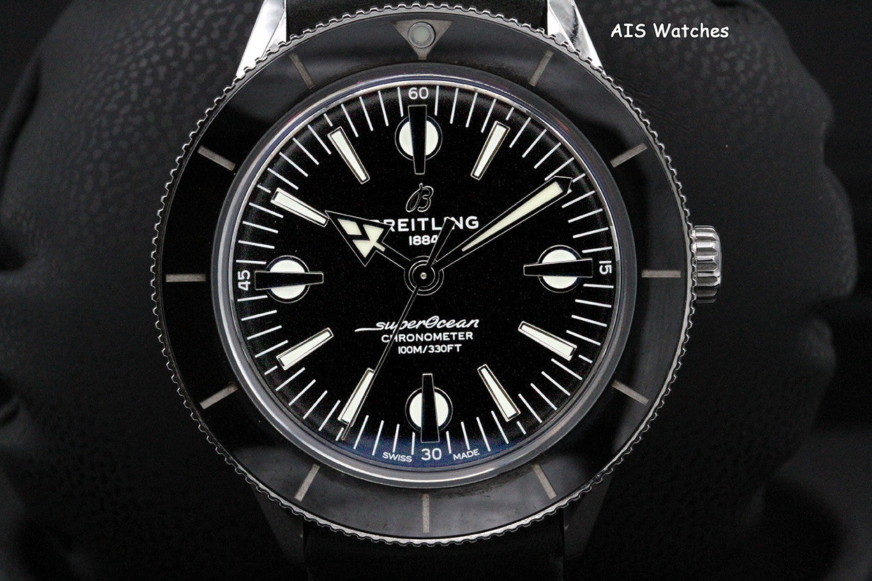 Breitling A10370121B1X2 Superocean Heritage '57 Black Dial SS B&P