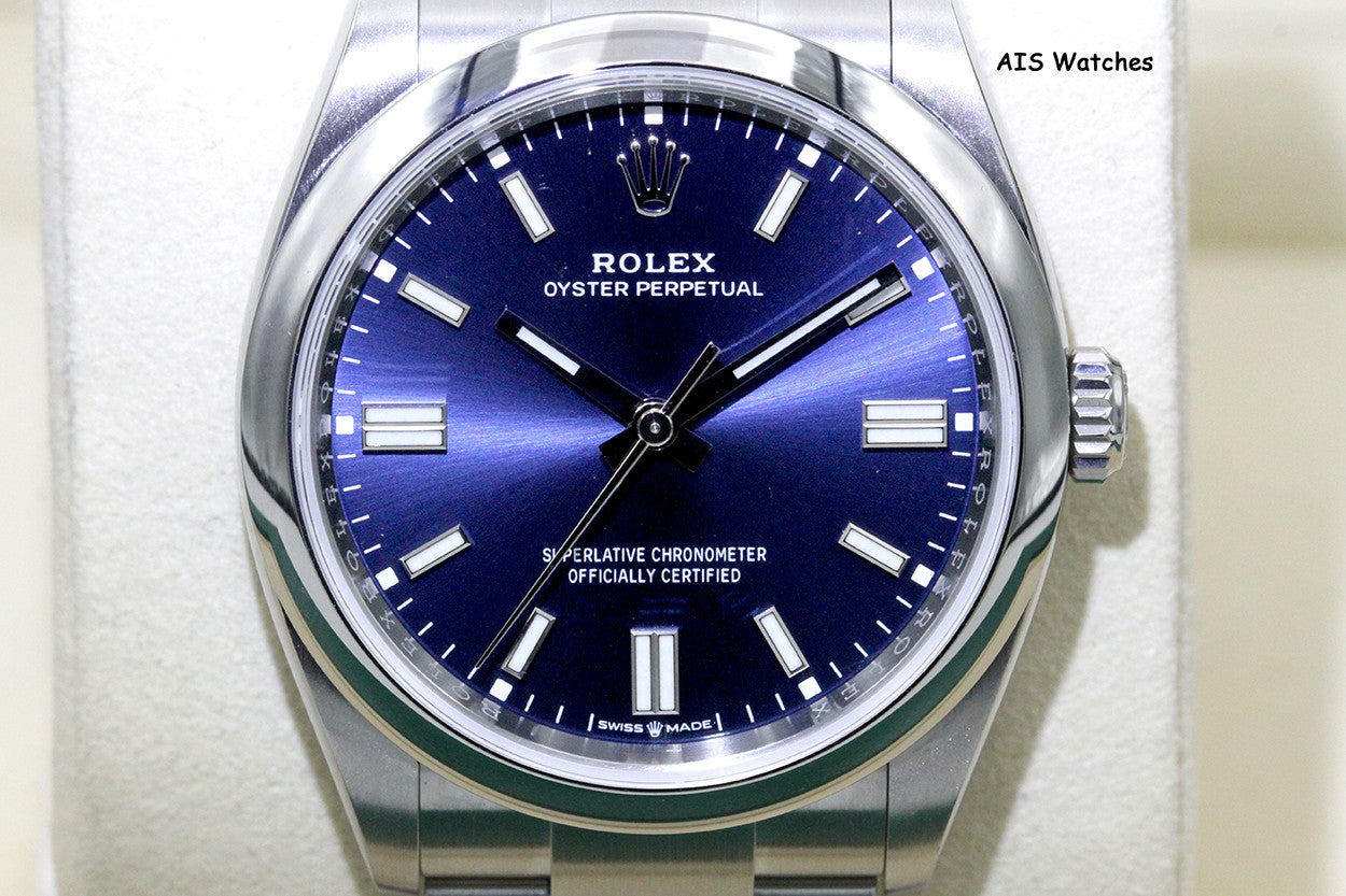 Rolex 126000 Oyster Perpetual 36MM Blue Dial 2022 Box & Papers