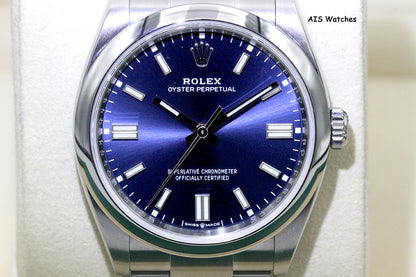 Rolex 126000 Oyster Perpetual 36MM Blue Dial 2022 Box & Papers
