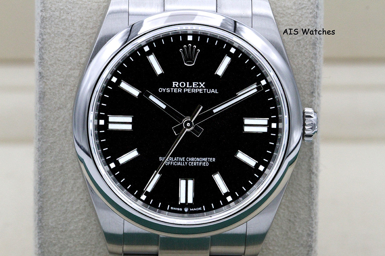 Rolex 124300 Oyster Perpetual 41 MM Black Dial 2022 Box & Papers