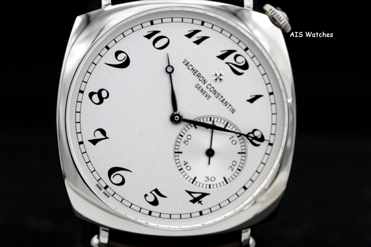 Vacheron Constantin Historiques American 1921 18K WG 82035/000G-B735 Silver B&P