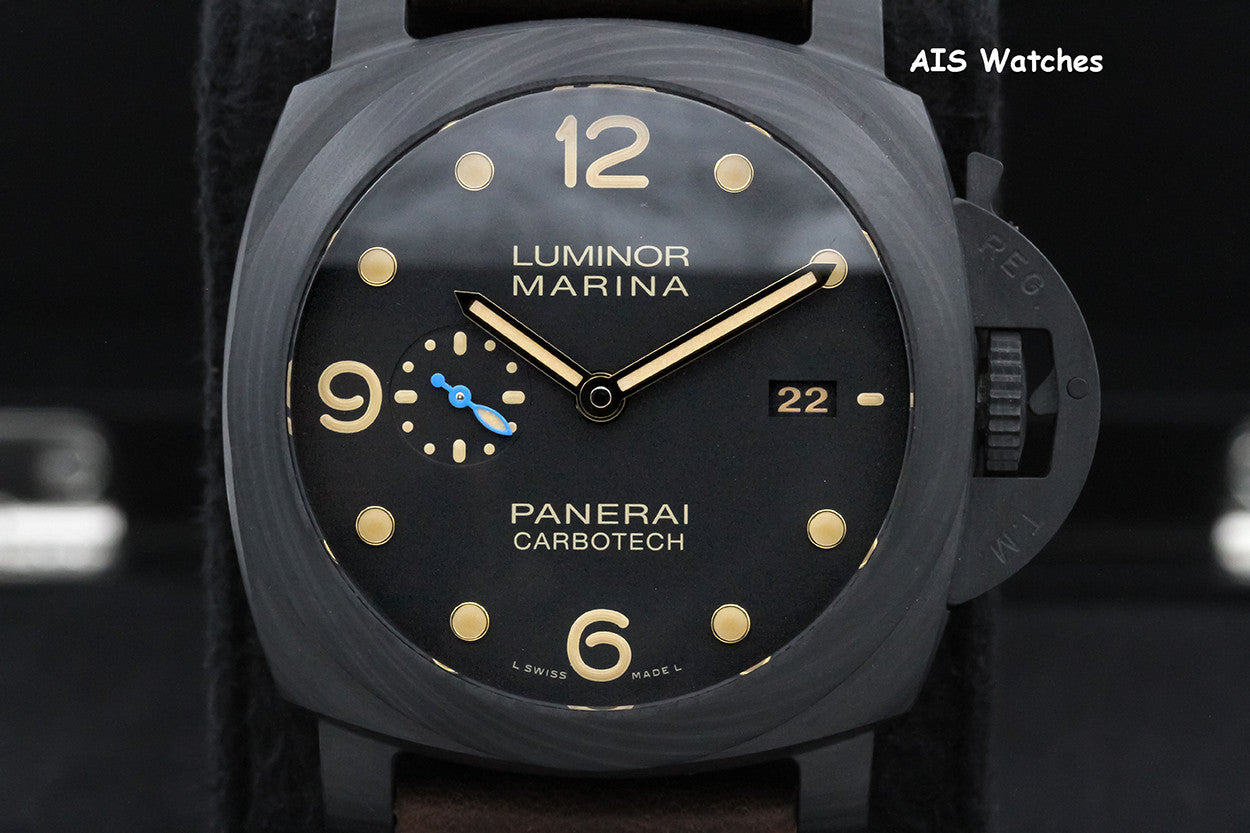 Panerai PAM 661 Luminor 1950 44 3 Days Carbotech Box & Paper