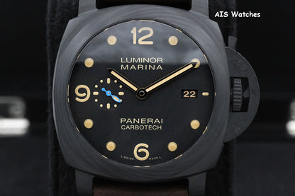 Panerai PAM 661 Luminor 1950 44 3 Days Carbotech Box & Paper