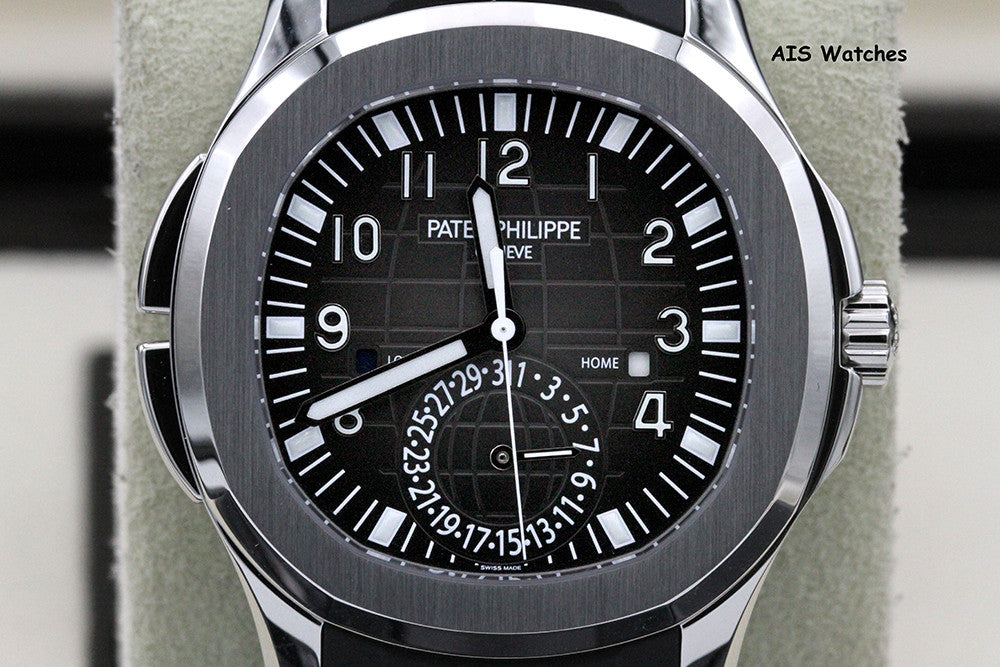 BNIB Patek Philippe Aquanaut 5164/A-001 Travel Time 40MM Box & Papers