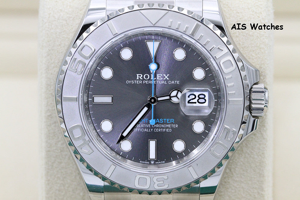 BNIB Rolex Yacht-Master 126622 Rhodium Dial Platinum Bezel Box & Paper