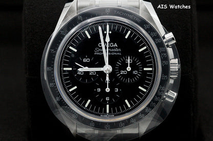 BNIB Omega SpeedMaster 3861 Moon Watch 310.30.42.50.01.002 Sapphire Sandwich BP