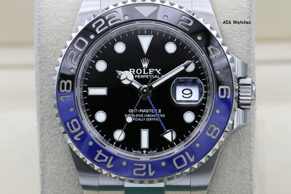 Rolex GMT Master II 126710BLNR Batman Oyster Bracelet Ceramic Bezel 2022 Box & Papers