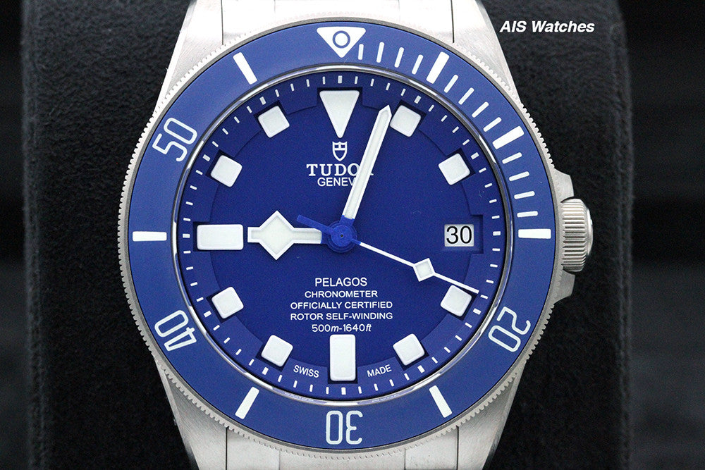 BNIB Tudor Pelagos 25600TB Blue Dial Titanium Box & Papers - IN HOUSE MOVEMENT