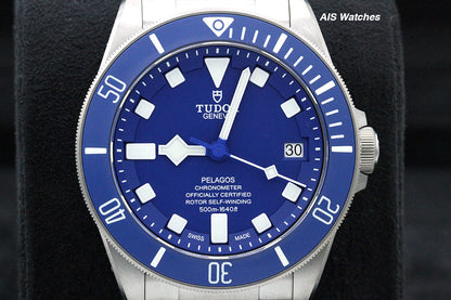 BNIB Tudor Pelagos 25600TB Blue Dial Titanium Box & Papers - IN HOUSE MOVEMENT