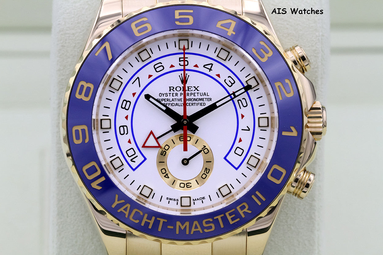 Rolex Yacht-Master II YMII 116688 18K Yellow Gold MK1 Dial 44MM Box & Papers