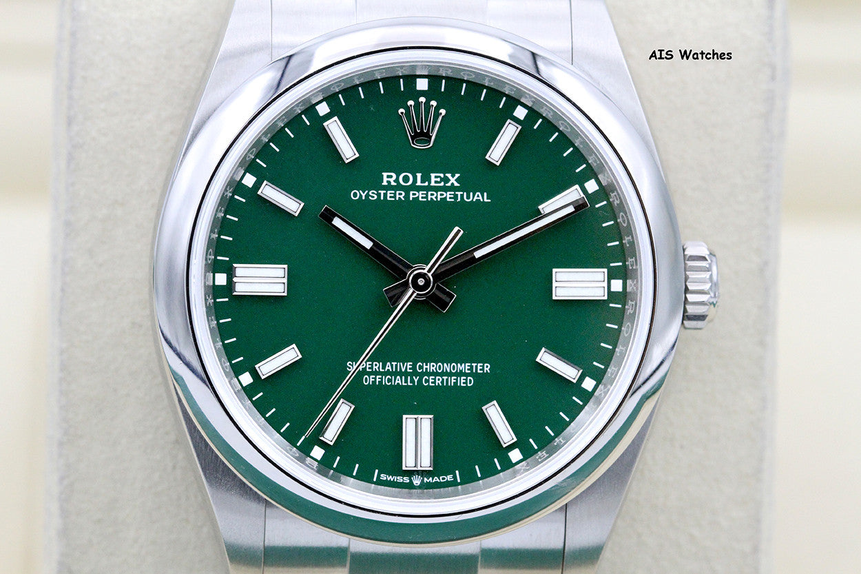 Rolex 126000 Oyster Perpetual 36MM Green Dial 2022 Box & Papers