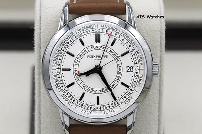 BNIB Patek Philippe Calatrava Weekly Calendar 5212A Stainless Steel Box & Paper