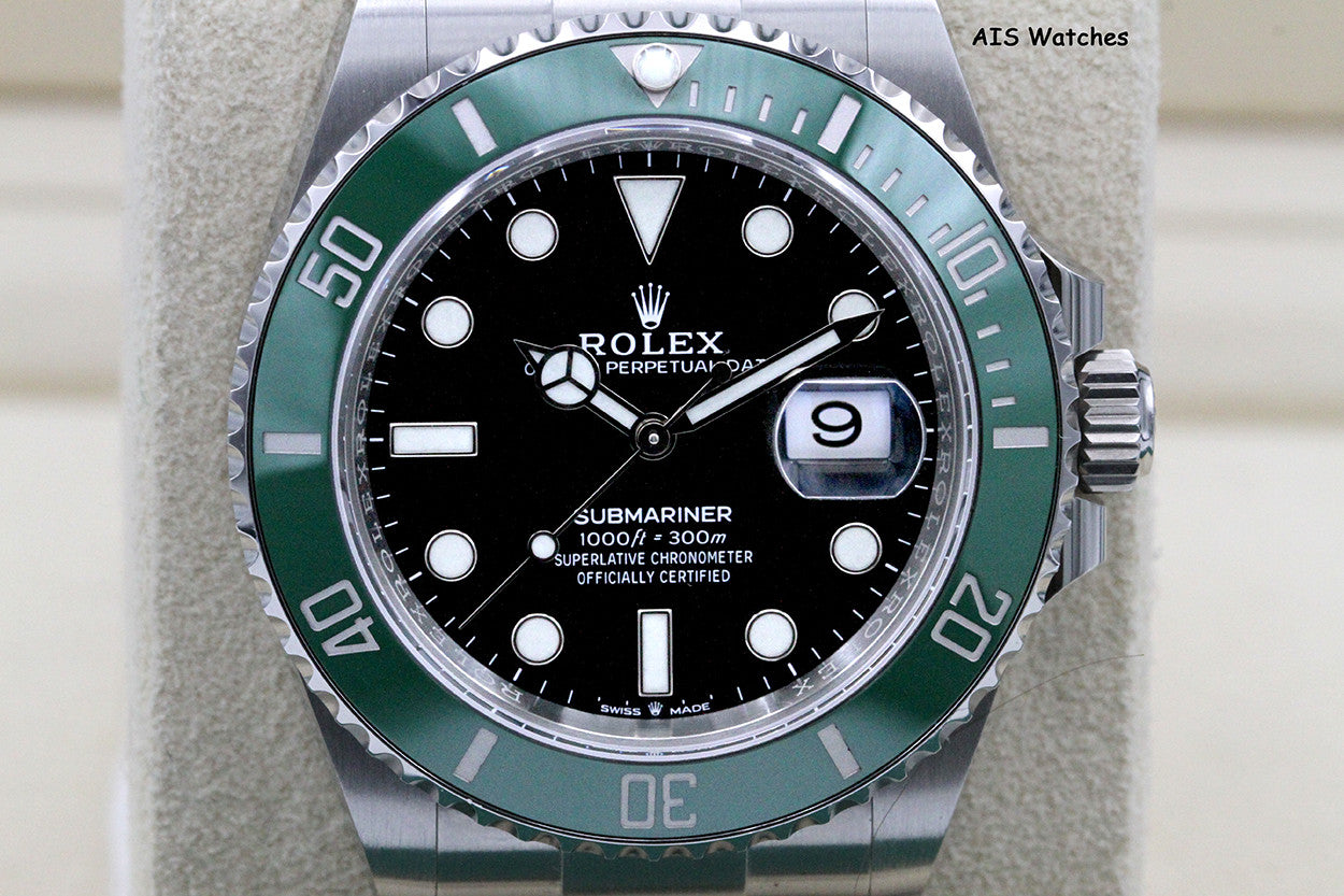 Rolex Submariner Date Ceramic Green Bezel 126610LV 41MM 2023 Box&Paper