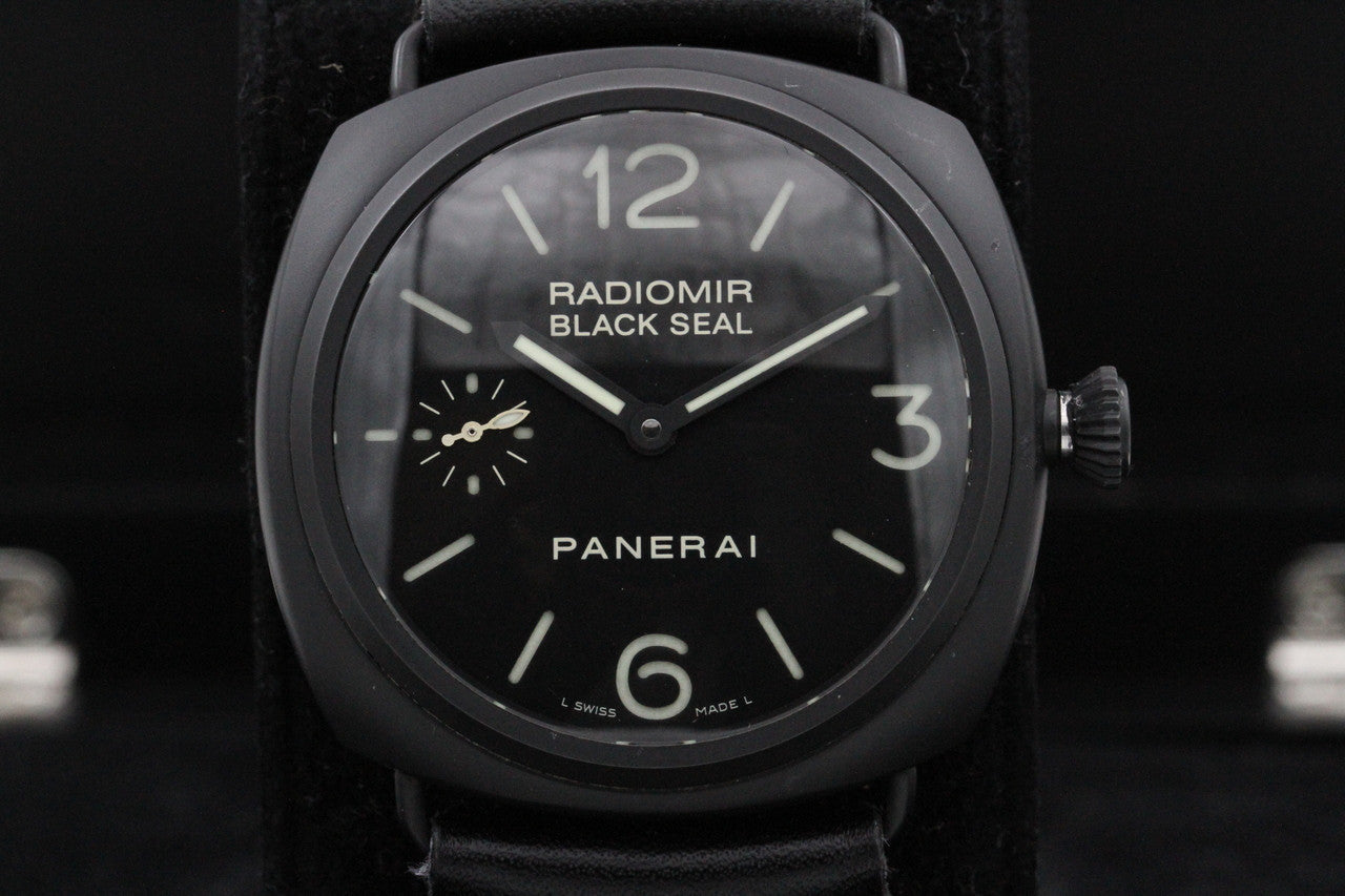 Panerai PAM 292 Radiomir Black Seal Ceramica 44MM Box & Paper