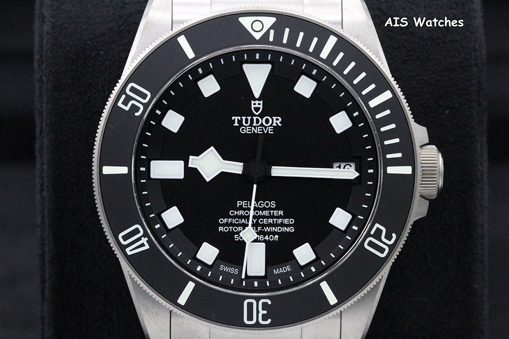 BNIB Tudor Pelagos 25600TN Black Dial Titanium Box & Papers - IN HOUSE MOVEMENT