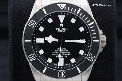 BNIB Tudor Pelagos 25600TN Black Dial Titanium Box & Papers - IN HOUSE MOVEMENT