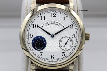 A. Lange & Sohne 1815 Moonphase F.A. Lange Homage 212.050 18K Gold 37.40MM Box & Papers