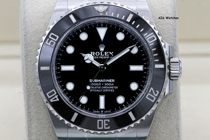 Rolex Submariner Ceramic No Date 124060 41MM 2022 Box & Paper