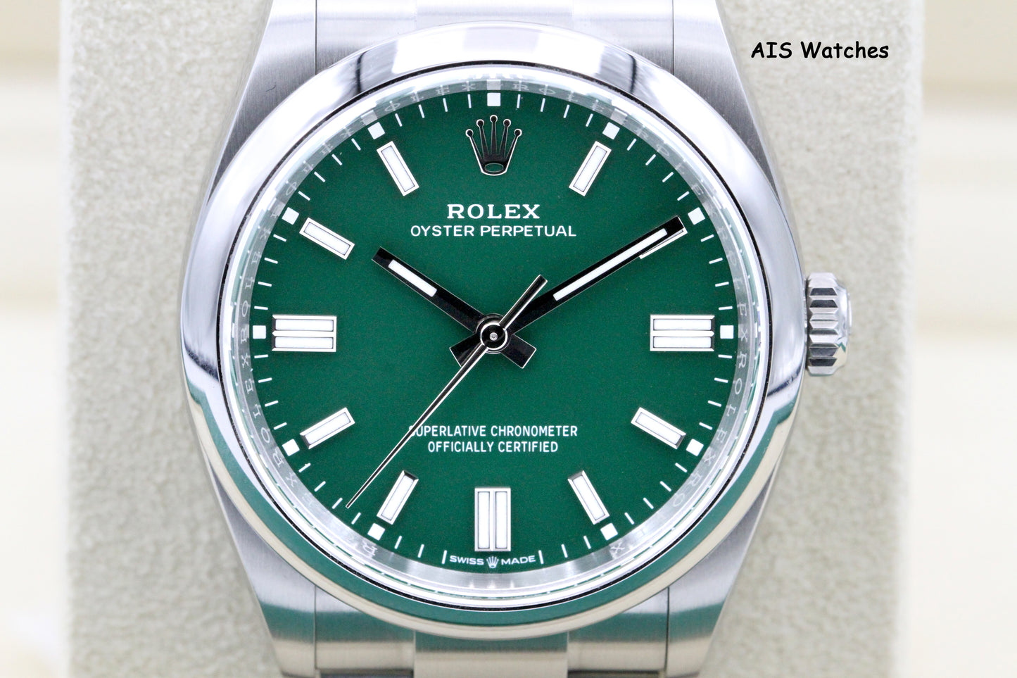 Rolex 126000 Oyster Perpetual 36MM Green Dial 2024 Box & Papers