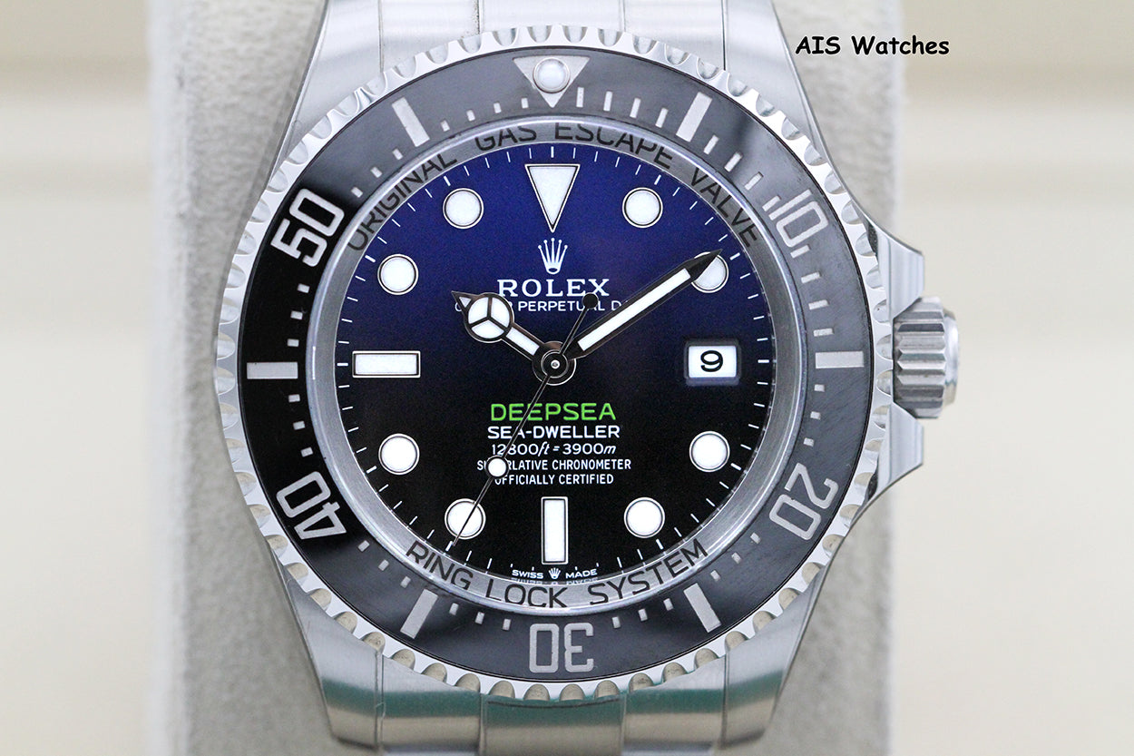 Rolex 136660 Deep Sea SeaDweller James Cameron DBlue 2023 Box & Papers